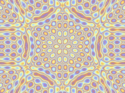 six sided repeating background pattern
