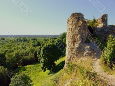 the fortress caporye. russia