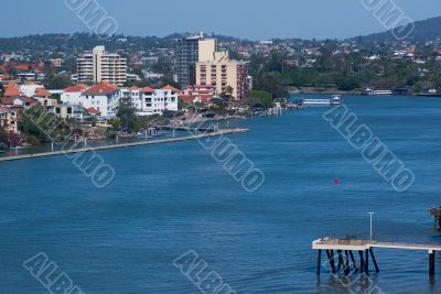 View Downstream from the Storey Bridge
