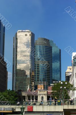 Post Office Square and Brisbane CBD