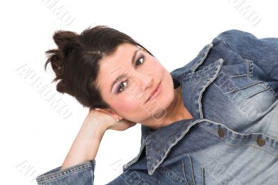 Casual jeans girl