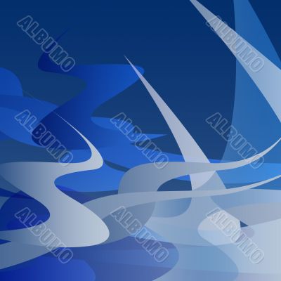 Blue Abstract Background
