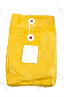 Envelope isolated