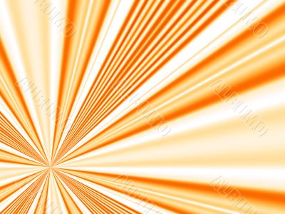 orange rays