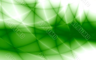 green rays and lines