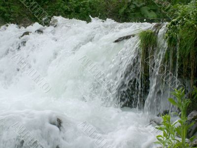 Stone in the river