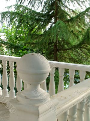 Fragment of the balustrade