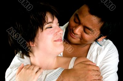 man and woman