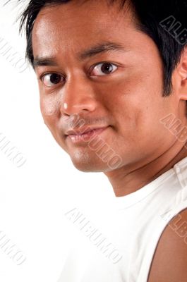 man looking