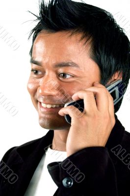 businessman on phone
