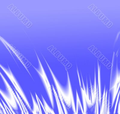 white flame