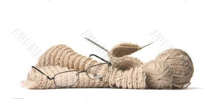 not finished knitting