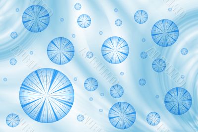 falling snowflakes
