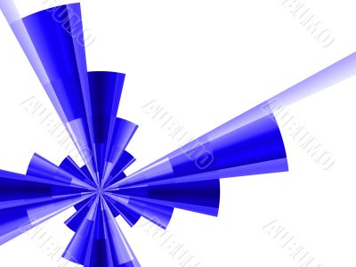 abstract futuristic figure