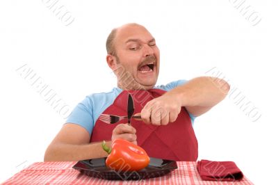 No more vegetables