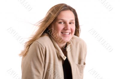 Very natural brunette
