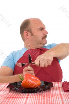 Unhappy dieter
