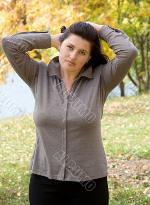 Beautiful young woman
