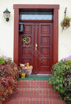 Fancy front entryway