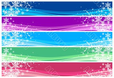 Christmas banners for Internet 468x60 & 730x90