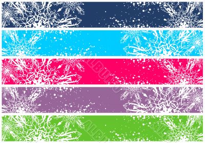 Christmas banners for Internet