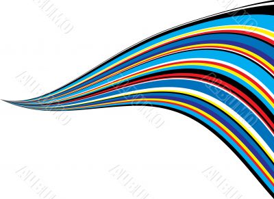 modern rainbow