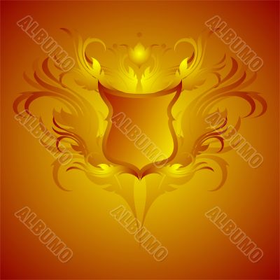 ornamental shield