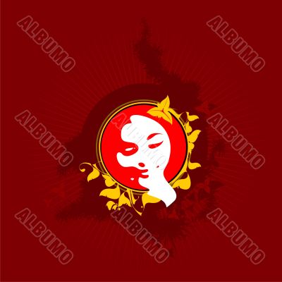 funny girl ornamental