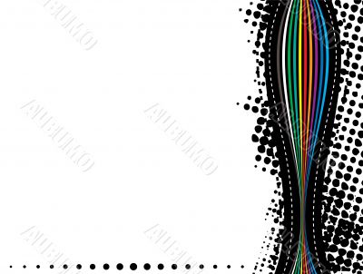 rainbow border