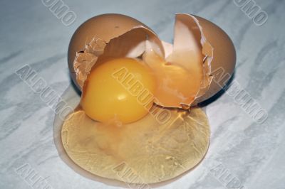 A broken egg