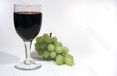 Wine and grapes