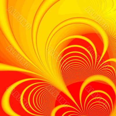 varicoloured abstract