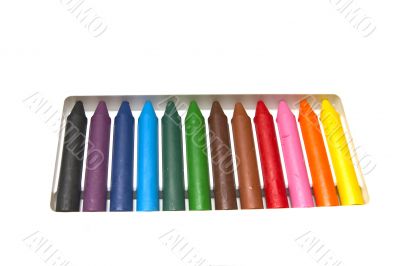 set of crayons