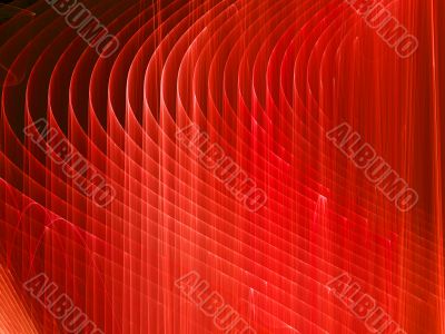 red lines and waves
