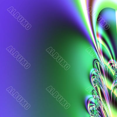 varicoloured abstract