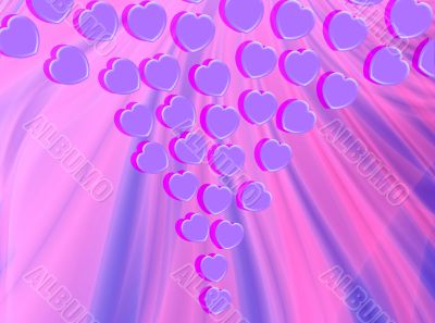 violet hearts