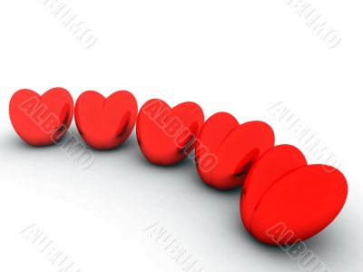scarlet hearts
