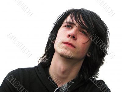 pensive man
