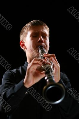 Clarinet player