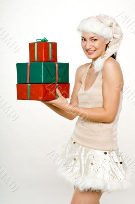 Girl and Gifts