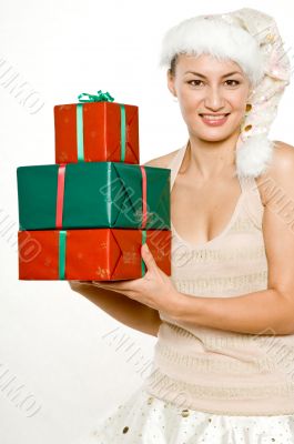 Girl and Gifts