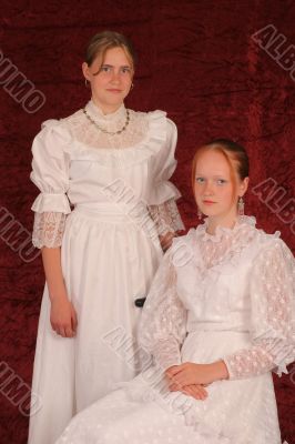 Two young ladies