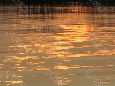 evening on the river