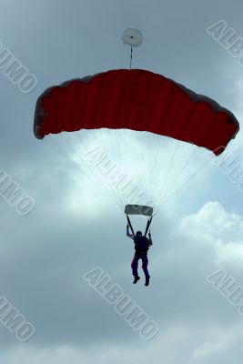 Paragliding In The Sky.