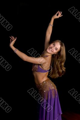 girl dancing east dance
