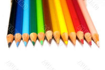 set of crayons
