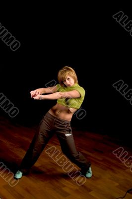 girl posing