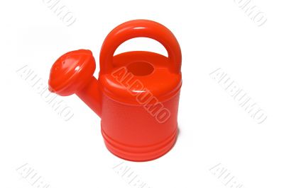 red watering-can