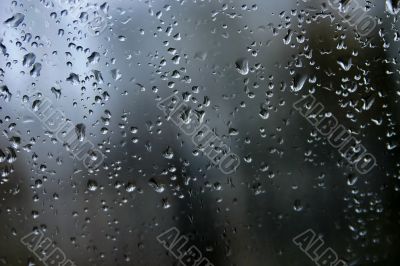 drops on glass