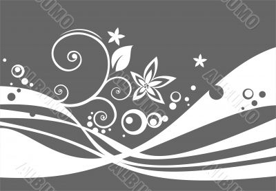 Gray striped background